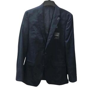 Lauren Ralph Lauren Men's Slim Fit Blazer Blue Size XL Sport Coat Classic‎ Style